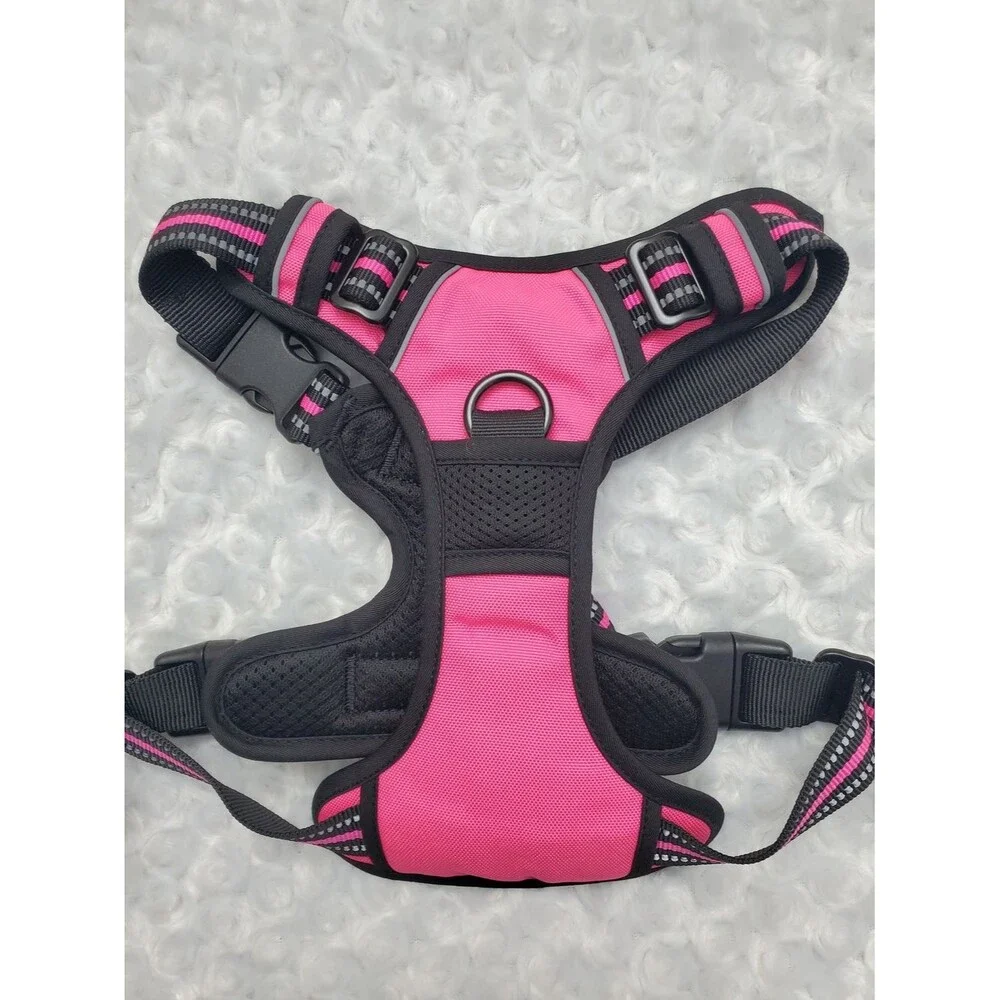 No Pull Dog Harness Medium Reflective Front Clip Vest with size M
